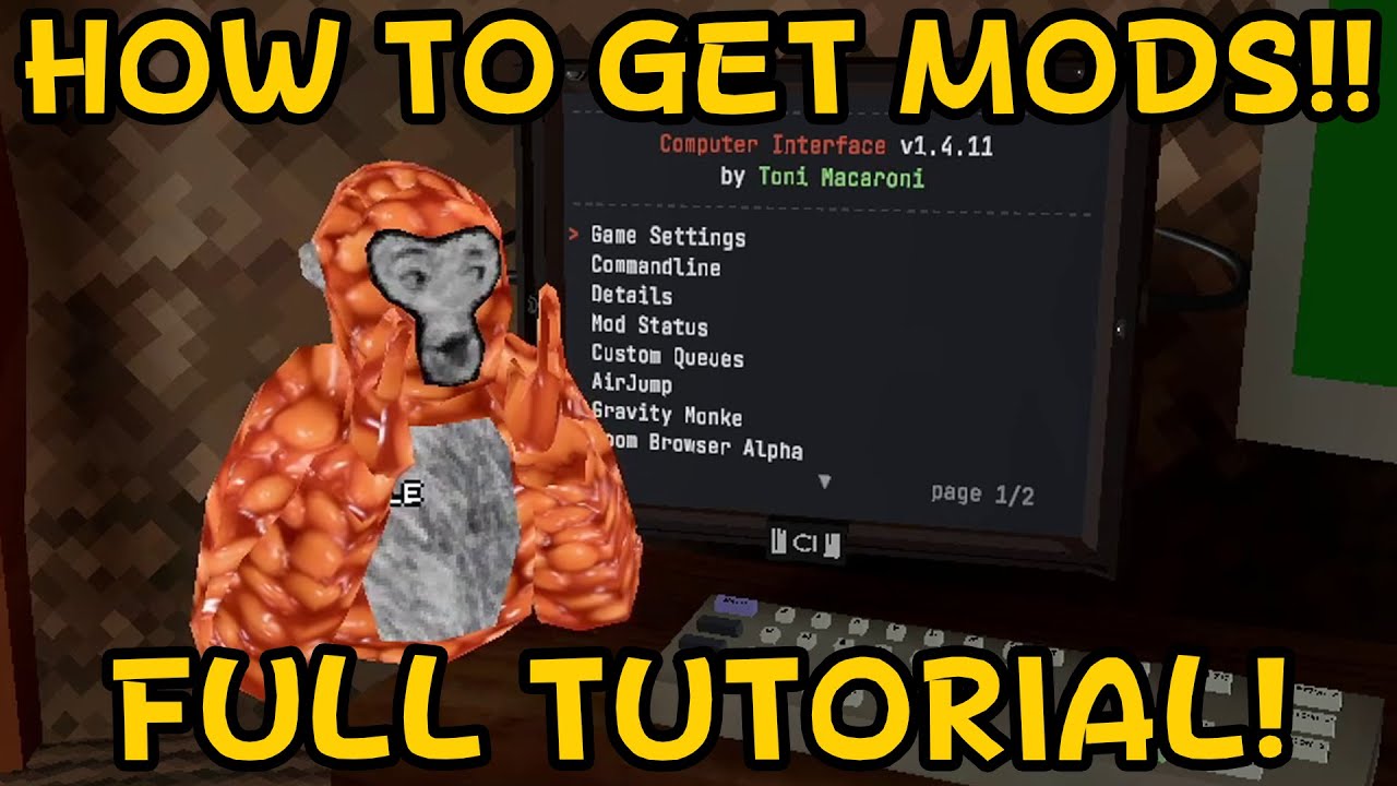 How to get Gorilla Tag Mods on Quest 2 {standalone} [NO PC, NO