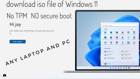 How to install Windows 11Insider preview on unsupported hardware. (TPM and Secure Boot NOT required)