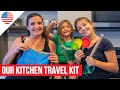 Our own kitchen travel kit things we need when we travel