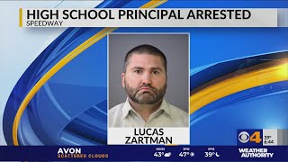 High school principal arrested