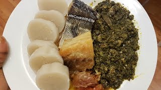 How to cook Pondu/Cassava Leaves - Full instructions