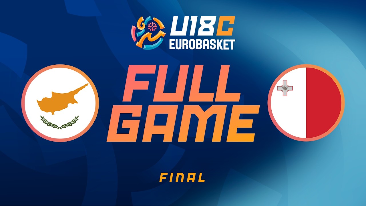 Final | Cyprus v Malta | Full Basketball Game | FIBA U18 Women's EuroBasket 2026 Division C