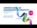 Mosaic hec montral  summer school 2021  management of creativity and innovation