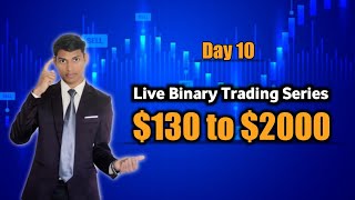 Quotex Live Trading Challenge 130$ to 2000$ Day-10/trading quotexlivetrading quotex