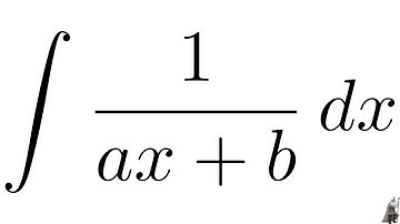 Integral 1/(ax + b) with u substitution