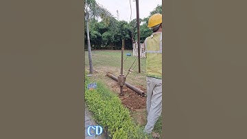 Standard Soil Testing (SPT)👷🔥 #youtubeshorts #shorts #soiltesting