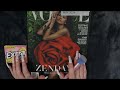 Asmr gum chewing magazine flip through  vogue zendaya  whispered page turning