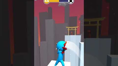 Ninja Slice Runner 3D Game | Level 44 | Sword Play! Ninja Slice Runner 3D Game YouTube Short