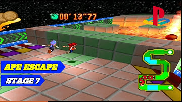 Ape Escape | Stage 7 (Dimension X) - Stadium Attack | Spike vs Jake - part 7