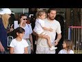 EXCLUSIVE - Sofia Richie Pays For Toy Store Shopping Trip With Scott Disick And His Kids