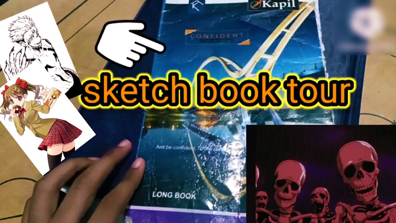🔥🤯SKETCHBOOK TOUR part 1( just laugh at my drawing)🫵 ️ - YouTube