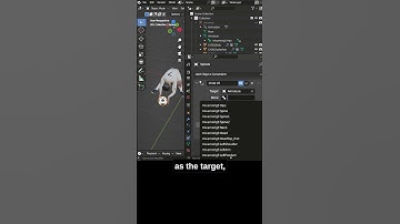 How To Pick Up Objects In Blender Using Child Of Constraint #shorts #blender #blendertutorial