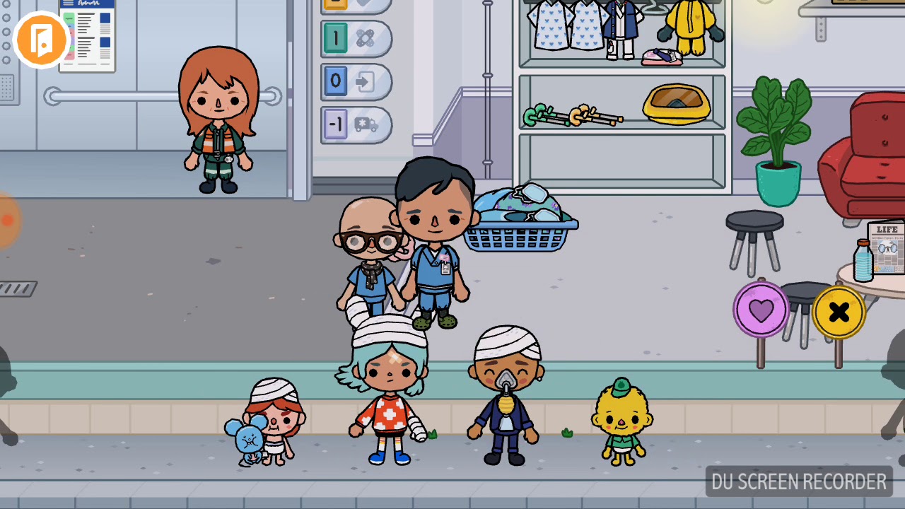 Toca boca life hospital ep 1 YouTube