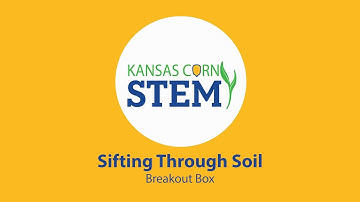 Sifting Through Soil, Breakout Box, led by Jessica Sadler