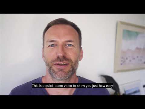 Captions demo using PHP/Shotstack API
