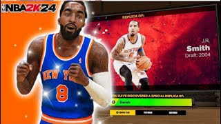 NBA 2K24 PRIME JR. SMITH Replica BUILD! "SWISH“ | Hoodie Gang
