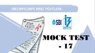 Mock Test 17 | Speed Maths | SBI | IBPS | IBPS RRB | Po/Clerk