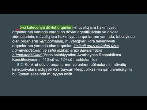 Video: Qanunverici orqanda?