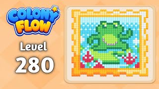 Colony Flow level 280 walkthrough solution gameplay 