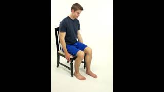 SEATED HEEL SLIDES -hep2go