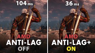 AMD Anti-Lag & Anti-Lag+ | Latency Comparison