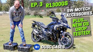 BMW R1300GS | SW-MOTECH DUSC Luggage & Accessories | PLUS Drop Test! (EP.3)
