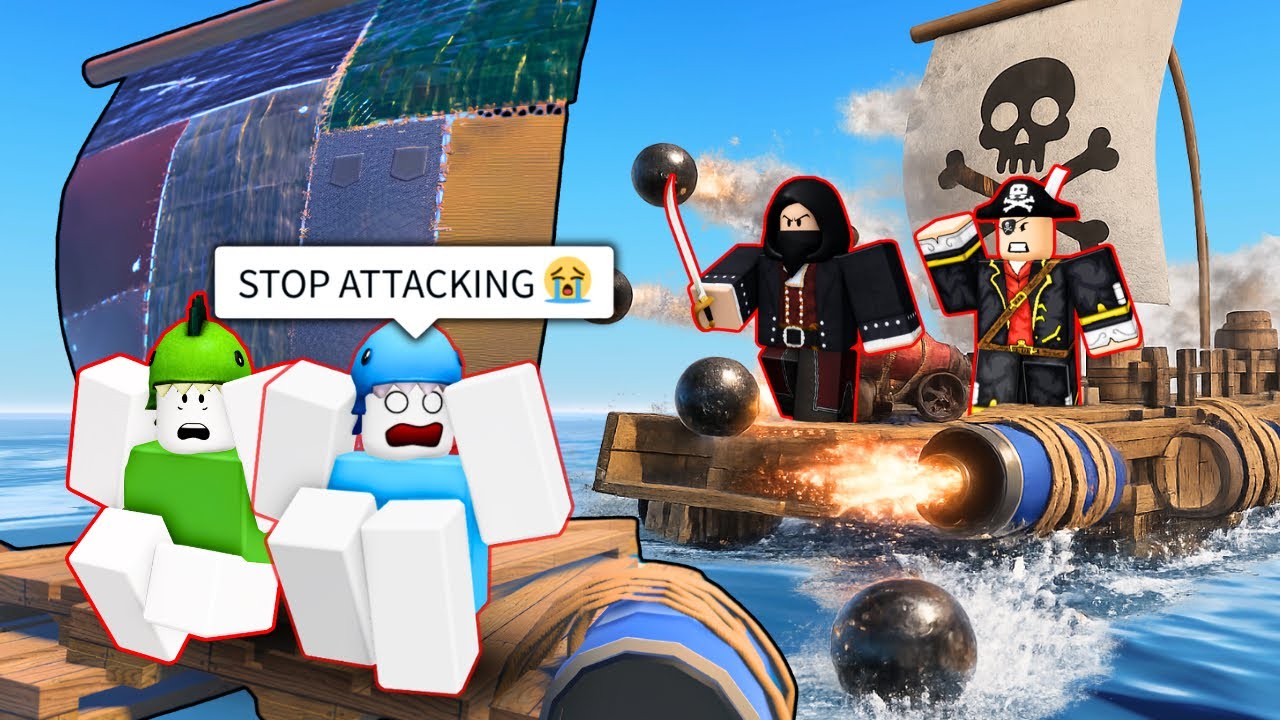 Rusty Rafts Boss ROBLOX Rusty Rafts ⚓️ FUNNY MOMENTS (BOSS FIGHT) - YouTube