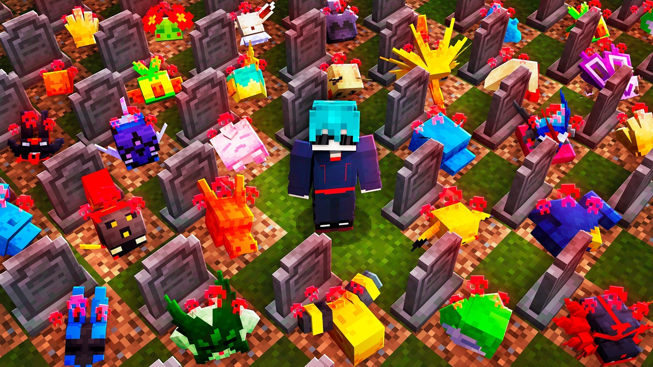 CAUSEI O FIM DOS POKÉMONS NO MINECRAFT COBBLEMON