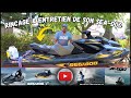 Jetski rincage et entretien seadoo