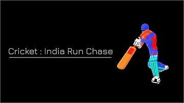 Cricket: India Run Chase | Cricket game made in unity 3d | Indie game development| Now on Play Store