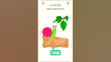 Dop 2 delete one part level 948 Help a Snail to Move