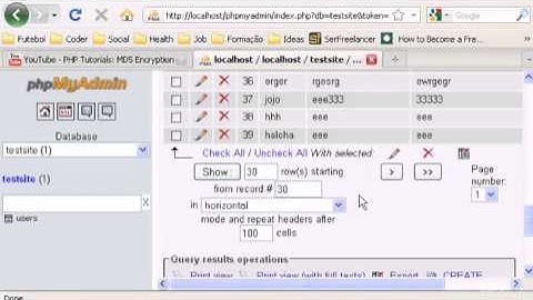 PHP & MySQL Md5 Encryption