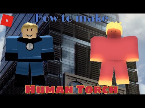 How To Make Human Torch In Roblox Superhero Life 2 Youtube - human torch flame on roblox