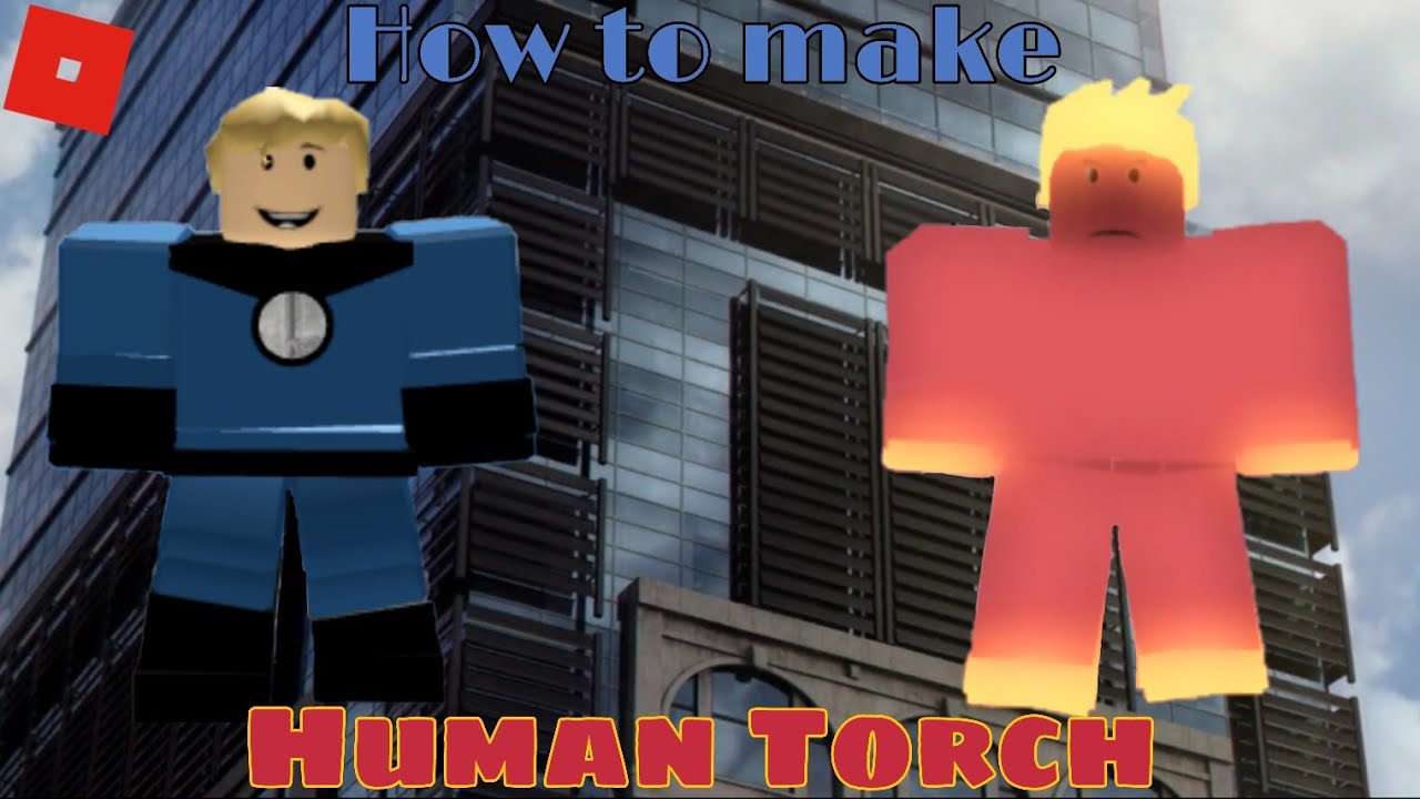 How To Make Human Torch In Roblox Superhero Life 2 Youtube - roblox super hero life ii how to make the power rangers part 1