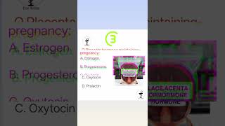 placenta hormone maintaining pregnancy ? #knowledge