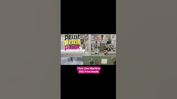 SKG PRINT MEDIA Flow Line Machine Processing Bulk Projects