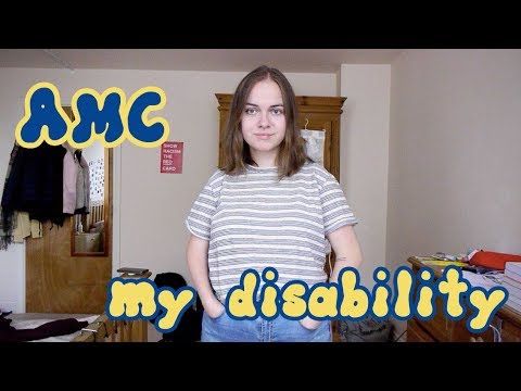 my disability – AMC (Arthrogryposis Multiplex Congenita) [CC]