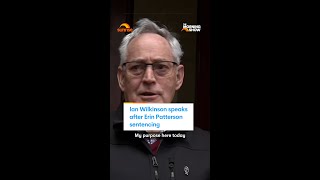 Ian Wilkinson speaks after Erin Patterson sentencing