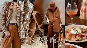 [Vlog] Getting ready to enjoy autumn outfits🍂 Popular vintage shops | VIVAIA | ZARA | HAUL | Tokyo