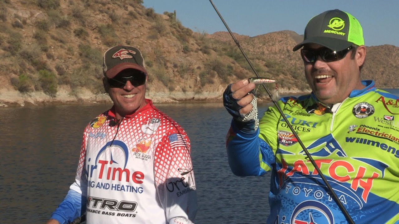 Fishing with Johnny Johnson - Summer Buzzbait Bite - Bartlett Lake