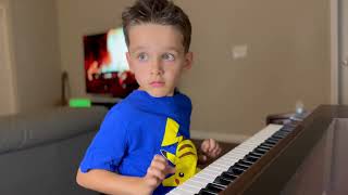 Mad World (Gary Jules) - Piano Cover By Evan