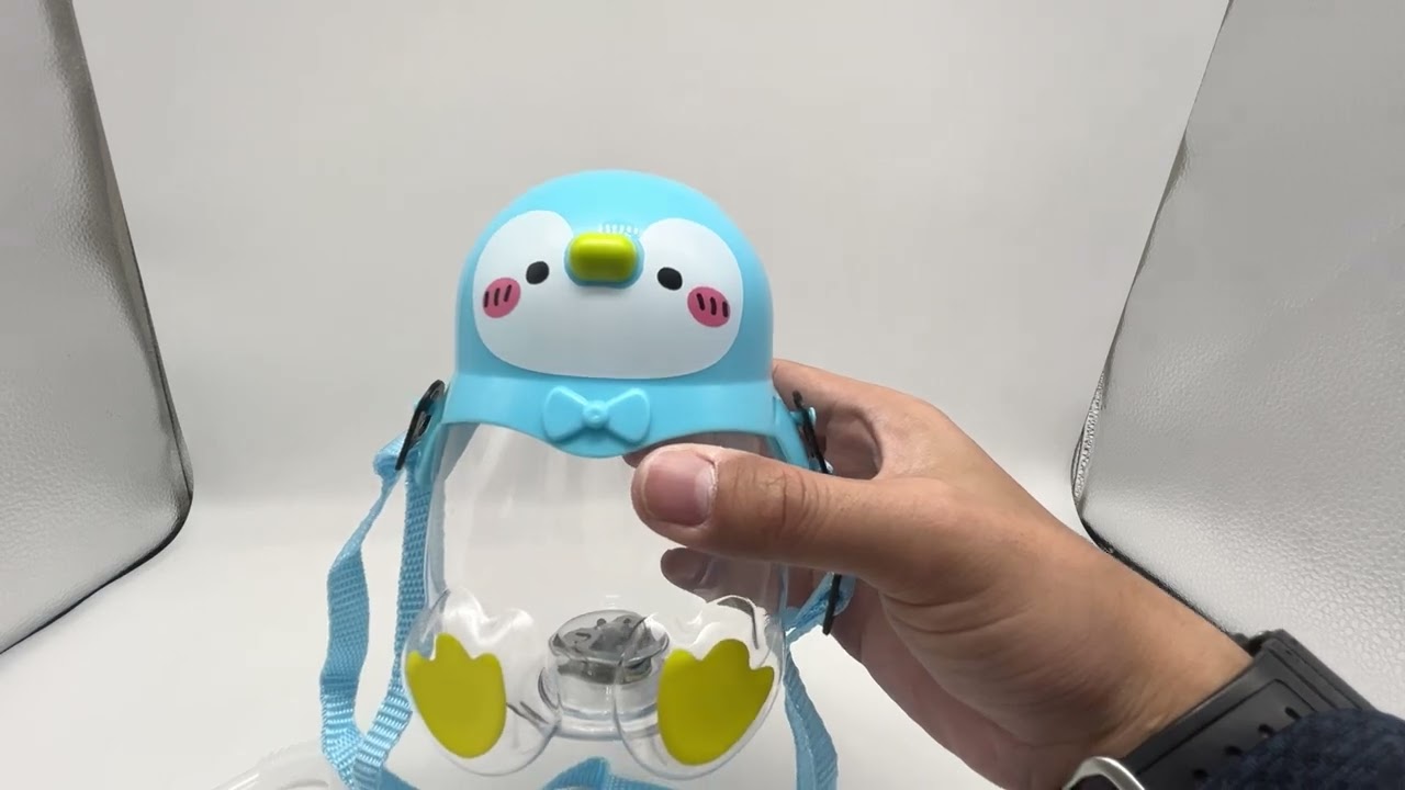 光るペンギン立体ボトル by堀商店 - YouTube