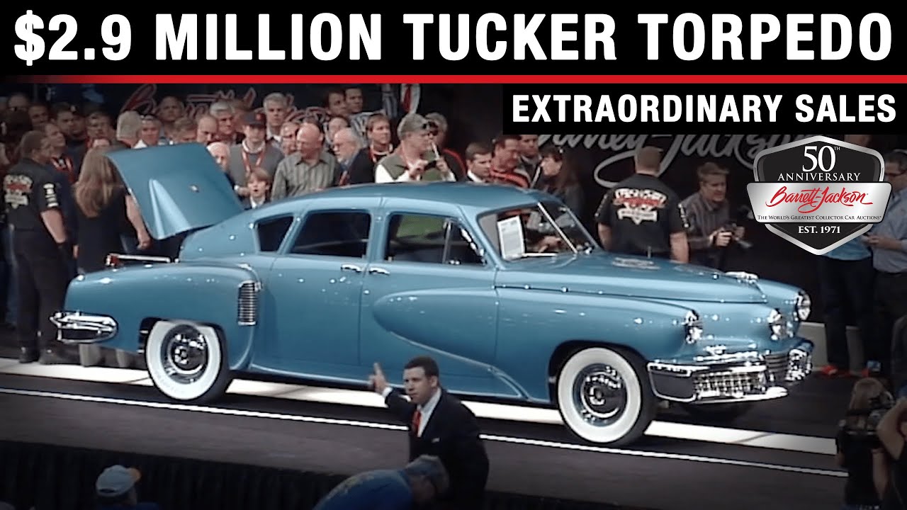 Torpille Tucker 1948 de 29 millions de dollars   50e ANNIVERSAIRE DE BARRETT JACKSON