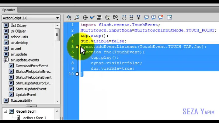 adobe flash cs6 as3 TouchEvent