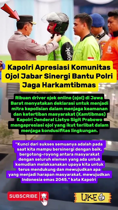 Semoga Bermanfaat #kapolri #ojol #viral #beritaterkini #berita #shortsviral #news