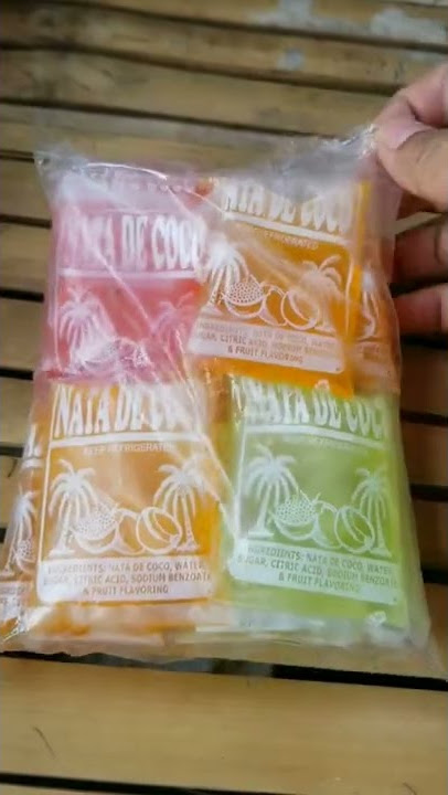Childhood favorite Nata de coco  #shorts