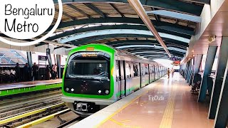 Bangalore Metro Train Travel 🚇 Namma Metro Bengaluru Sightseeing