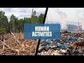 Human activities affecting environment  filaantro