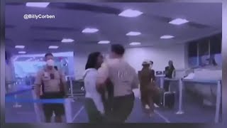 Arrest report released of woman who was struck by police officer at Miami airport