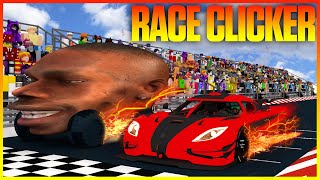 ARABA OLUP EN HIZLI OLMAYA ÇALIŞTIK | RACE CAR CLICKERS ROBLOX | HAN KRAL EKİP